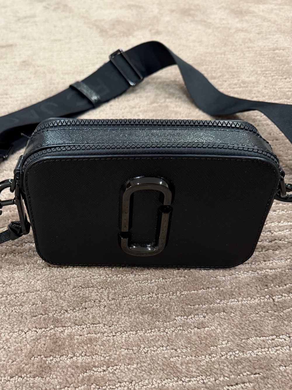 Marc Jacobs Black Compact Camera Bag